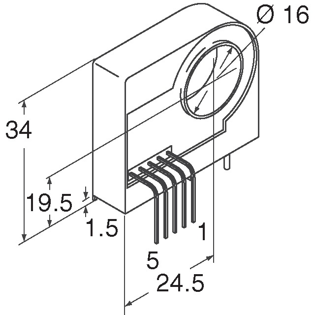 L08P050D15 Tamura  Sensori di corrente